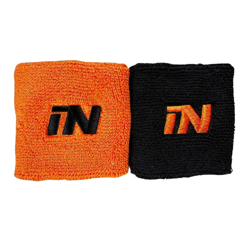 Inform Wristband Short Twin Pack Black Orange